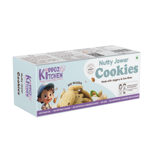 Nutty Jowar Millet Healthy Cookies (100g)