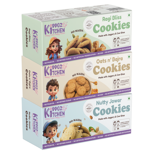 Ragi Bliss, Oats n’ Bajra & Nutty Jowar – 300g (3x100g)