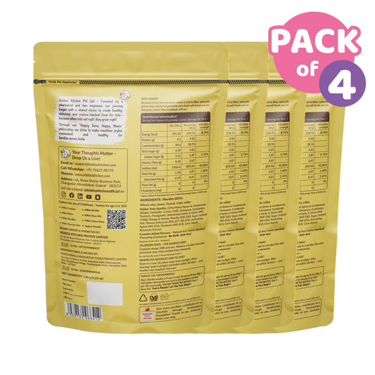 Instant Healthy Millet Noodles | Jowar Pack of 4 - 480g (4x120g)
