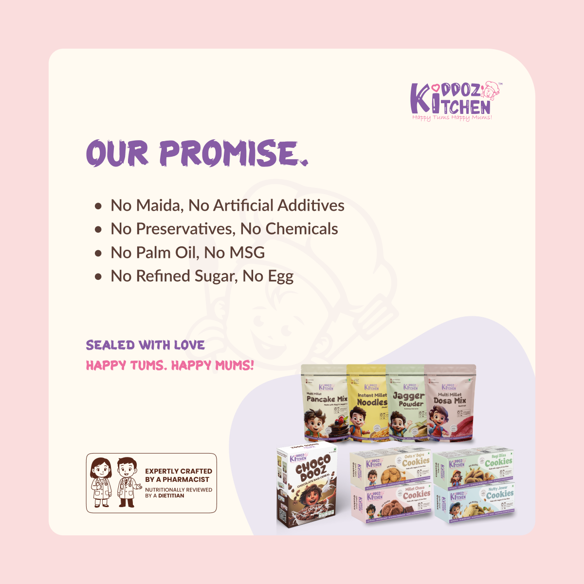 Ragi Bliss, Nutty Jowar, Oats n’ Bajra & Millet Choco – 400g (4x100g)