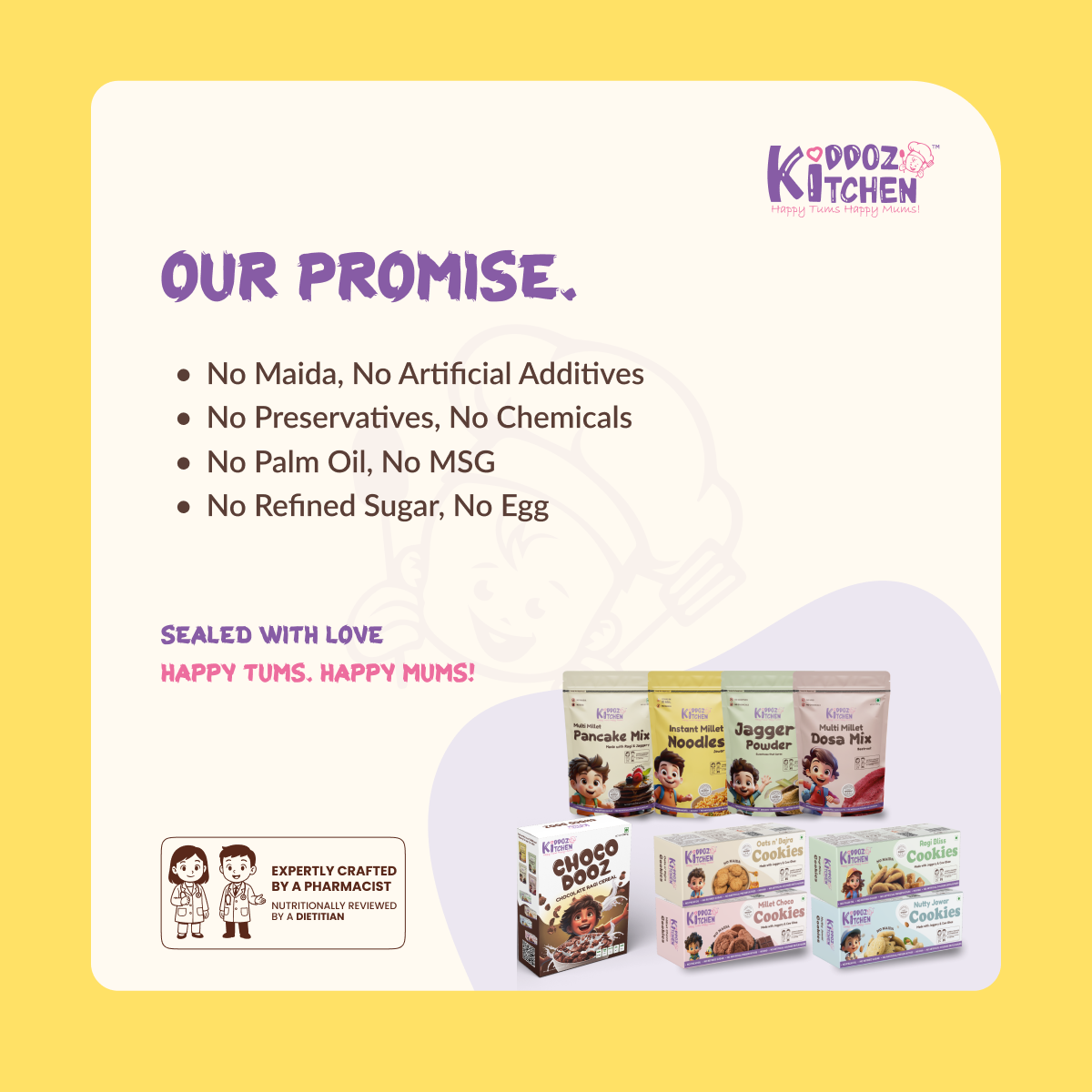 Instant Millet Noodles & Ragi Bliss Cookies - 220g (120g + 100g)