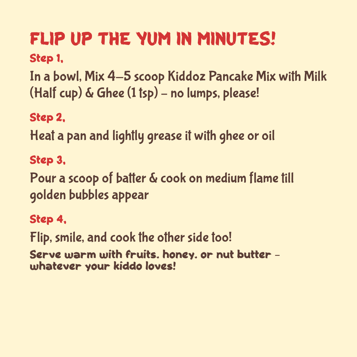 Multi Millet Pancake Mix – Chocolate (300g)