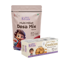 Millet Dosa Mix & Oats n’ Bajra Cookies Combo Pack of 2 (400g)