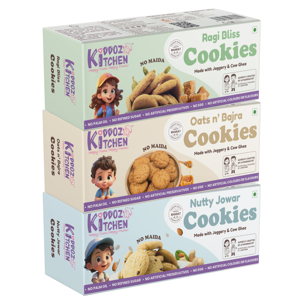 Ragi Bliss, Oats n’ Bajra & Nutty Jowar – 300g (3x100g)