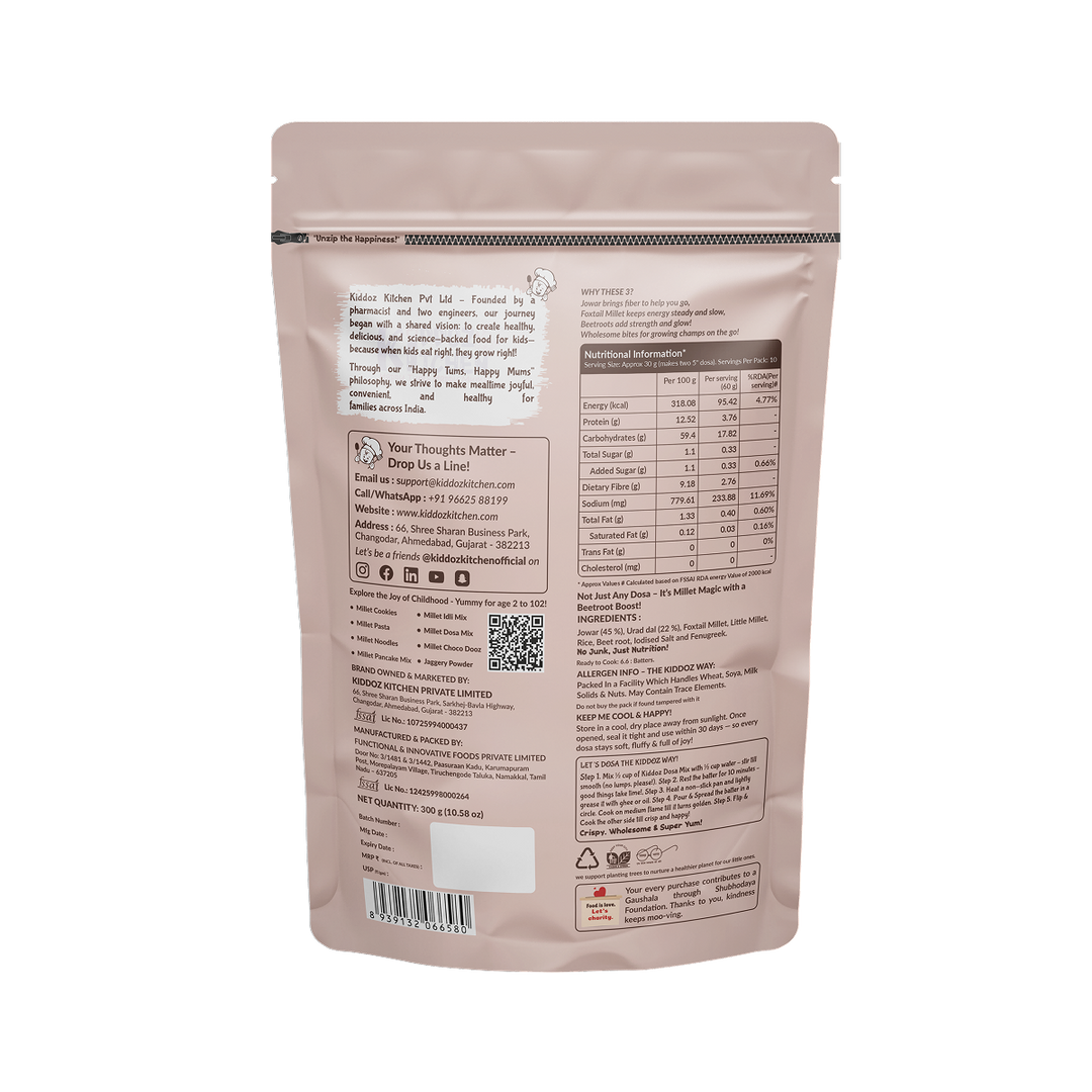 Multi Millet Dosa Mix – Beetroot (300g)