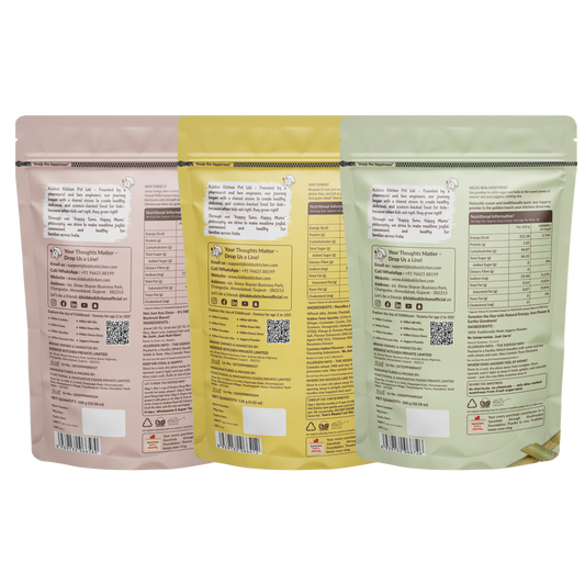 Millet Dosa Mix, Instant Millet Noodles & Jaggery Powder Combo-720g (300g + 120g + 300g)
