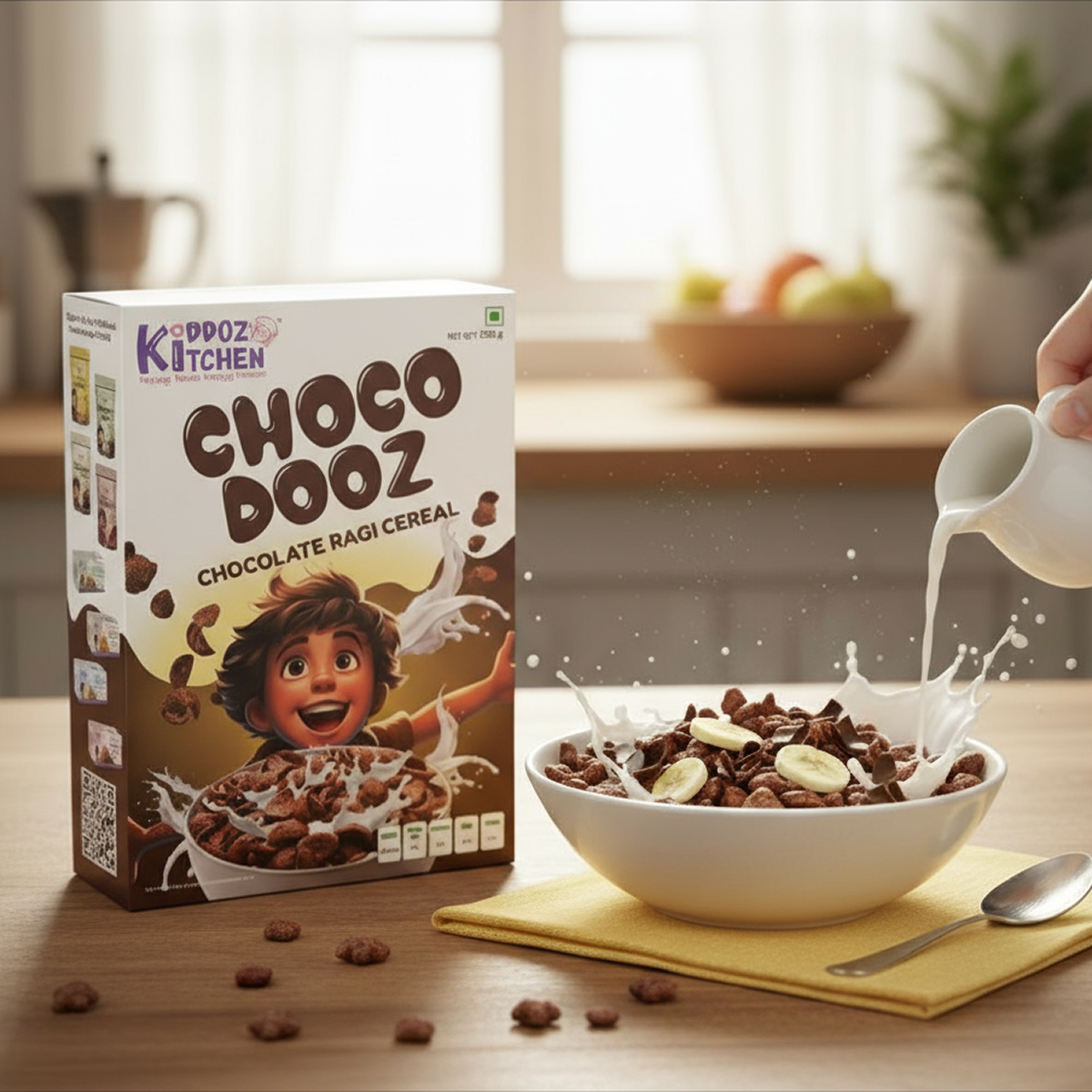 Ragi Choco Dooz – Chocolate Ragi Cereal (200g)