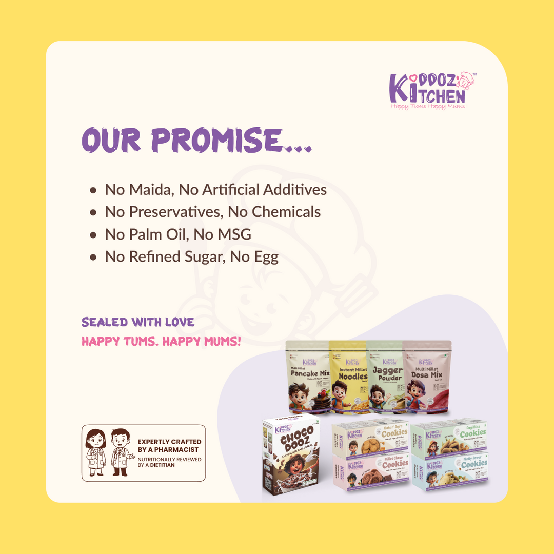 Instant Millet Noodles & Ragi Bliss Cookies - 220g (120g + 100g)