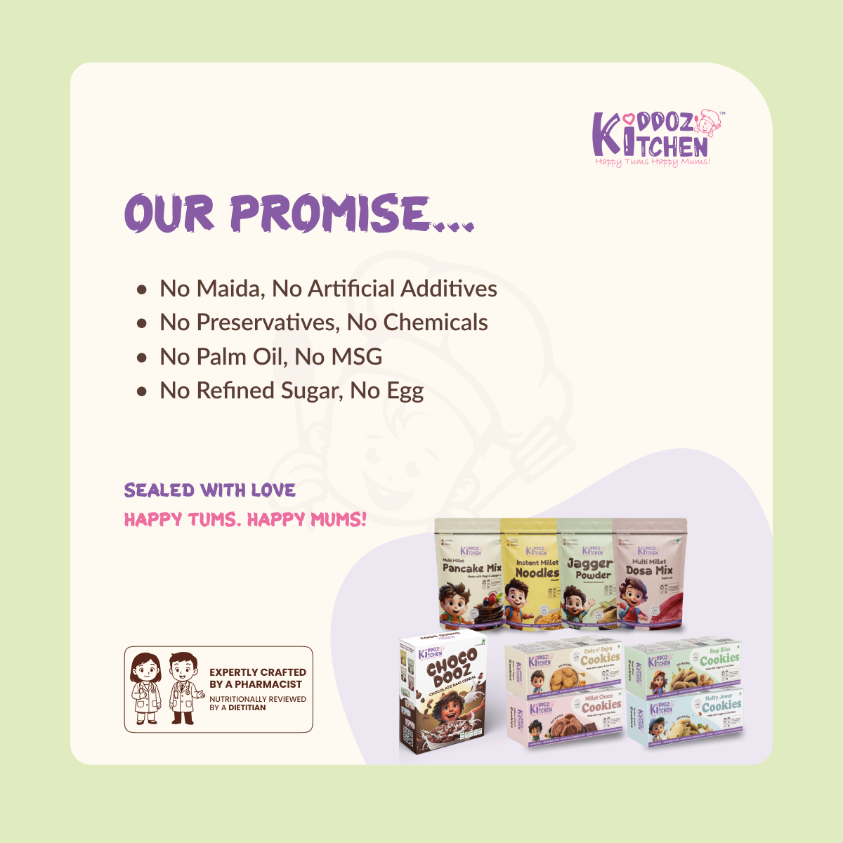 Millet Pancake Mix, Millet Dosa Mix & Jaggery Powder - 900g (300g + 300g + 300g)