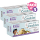 Nutty Jowar Millet Healthy Cookies Pack of 3- 300g (3x100g)