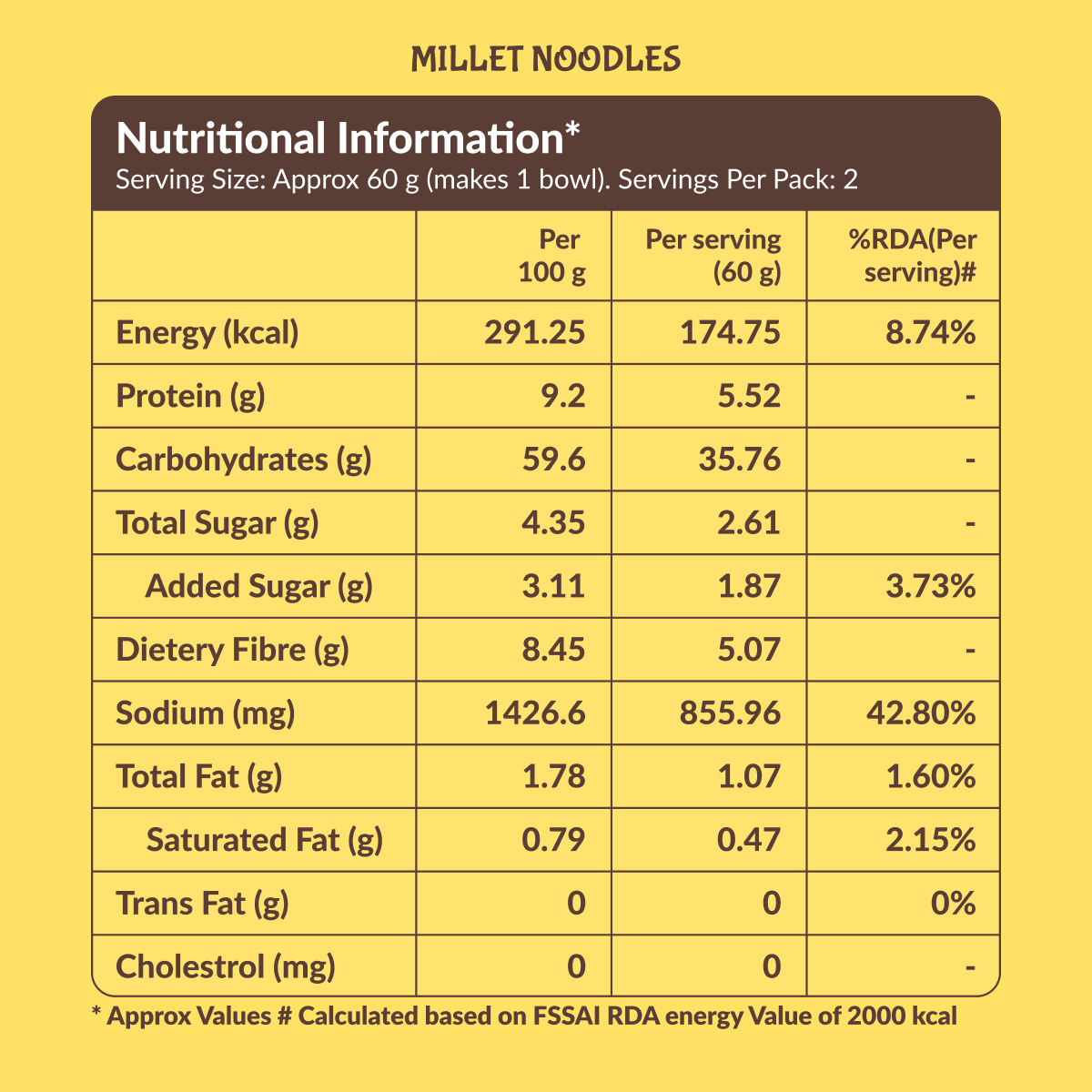 Instant Millet Noodles & Millet Pancake Mix & Ragi Choco Dooz (Ragi Cereal)– 620g (120g + 300g + 200g)