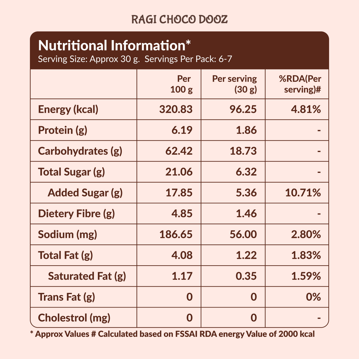 Choco Dooz & Instant Millet Noodles Combo - 320g (200g+120)