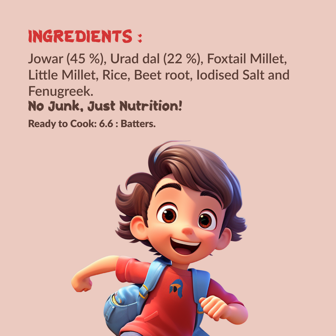 Multi Millet Dosa Mix – Beetroot (300g)