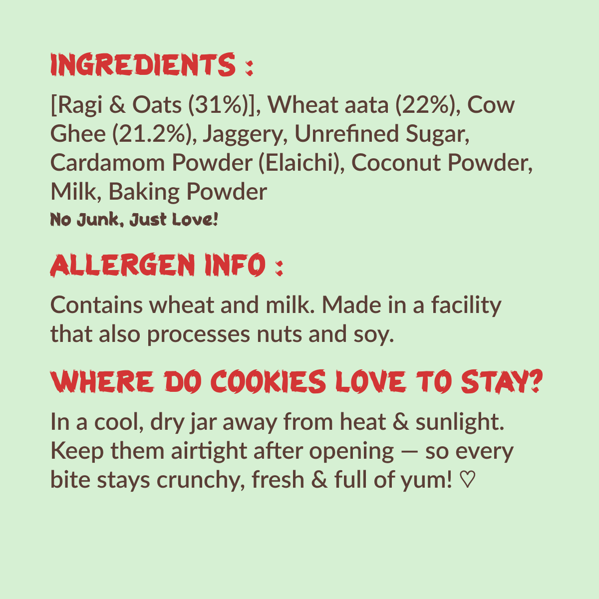 Ragi Bliss Millet Healthy Cookies Pack of 3- 300g (3x100g)