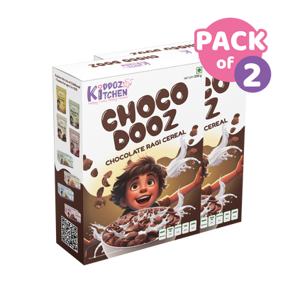 Ragi Choco Dooz – Chocolate Ragi Cereal Pack of 2 - 400g (2x200g)