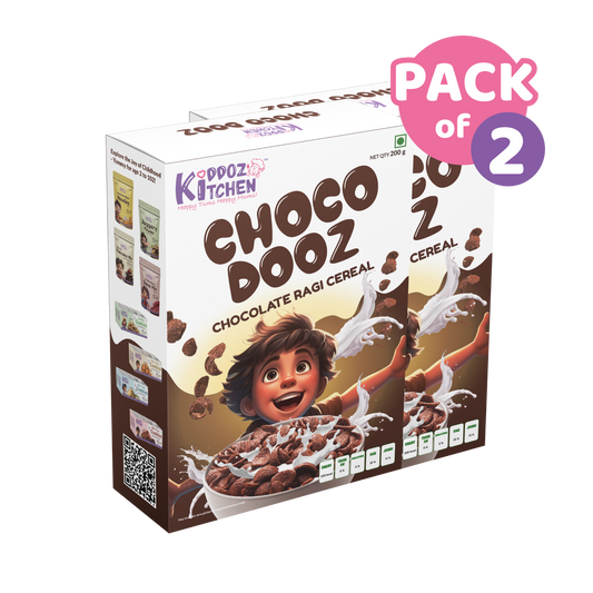 Ragi Choco Dooz – Chocolate Ragi Cereal Pack of 2 - 400g (2x200g)