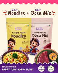 Millet Noodles + Beetroot Dosa Combo – 420g