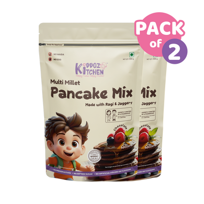 Multi Millet Pancake Mix – Chocolate Pack of 2- 600g (2x300g)